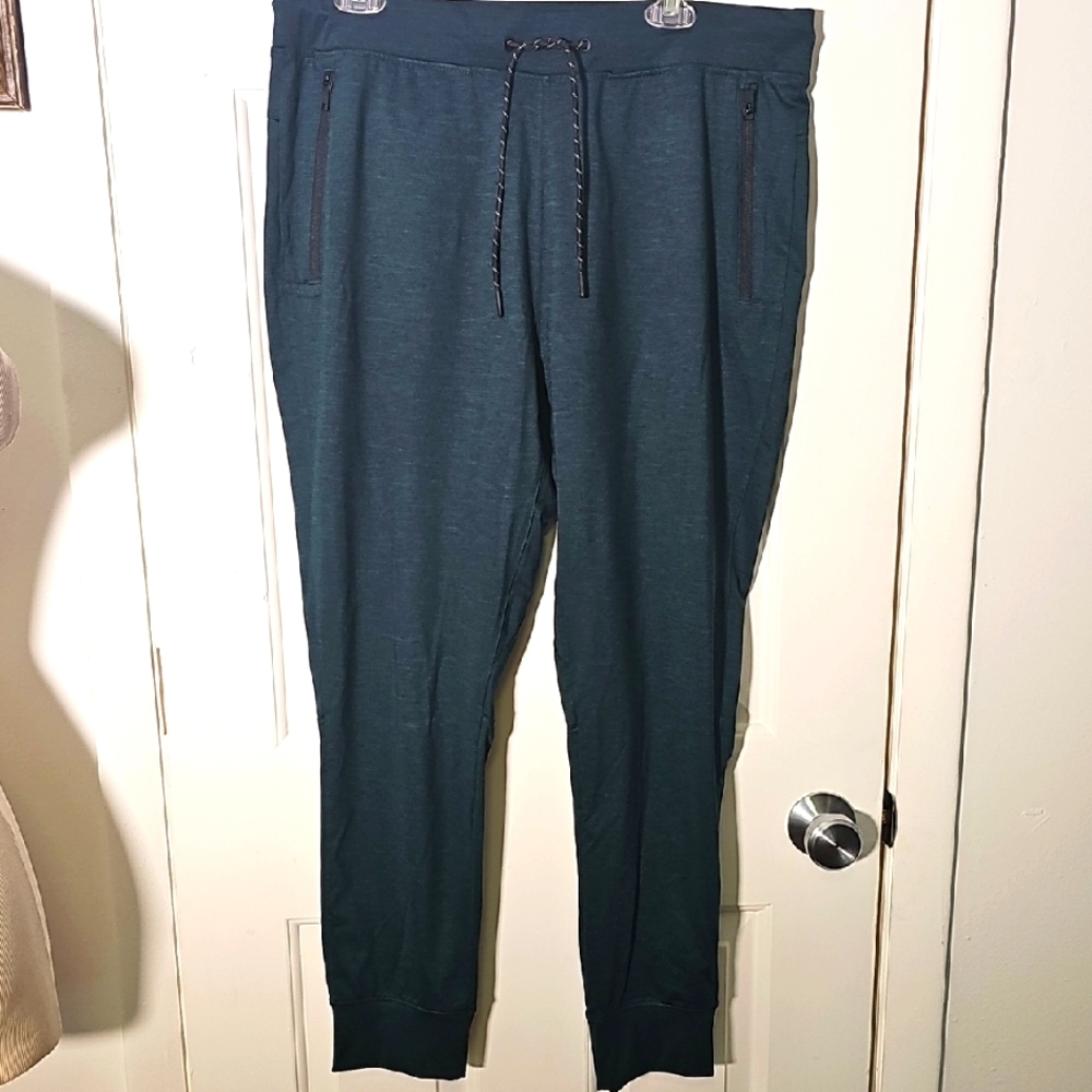 American‎ Eagle Men's Teal Jogger Pants. NWOT.size Large